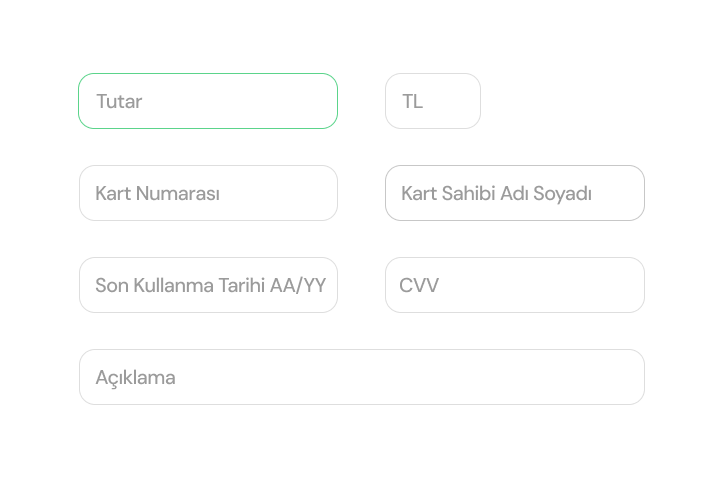 Ödeme sayfası örneği